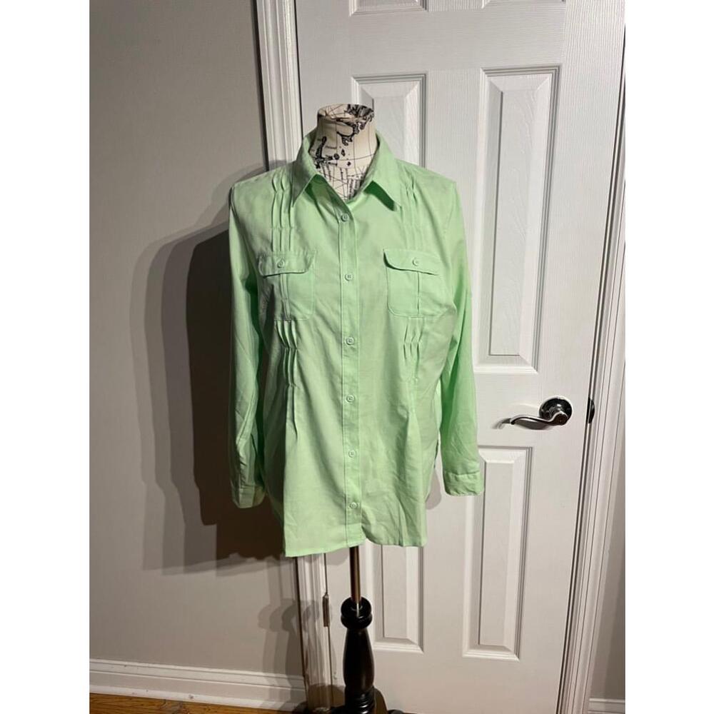 Columbia PFG Tamiami UPF 40 Omni-Wick Lime hiking sport athletic colorful swim L